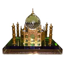24K Gold Plated Crystal Taj Mahal Small